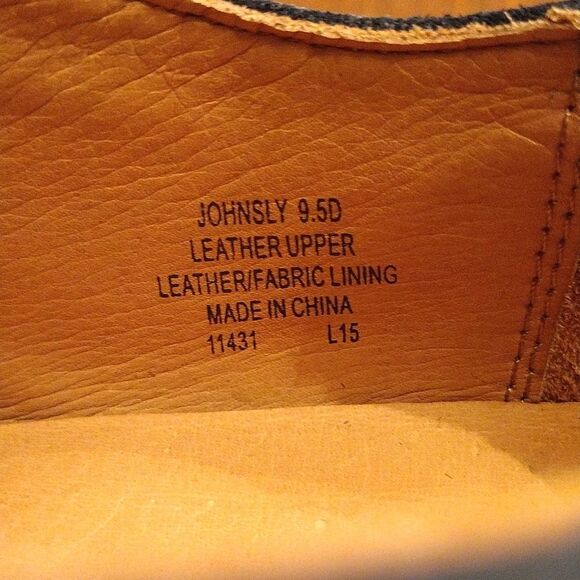 Polo Ralph Lauren "Johnsly' Blue Suede Brogue Wingtip Oxfords, Size 9.5 D - Picture 9 of 10